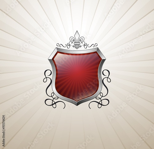 Vintage heraldry emblem