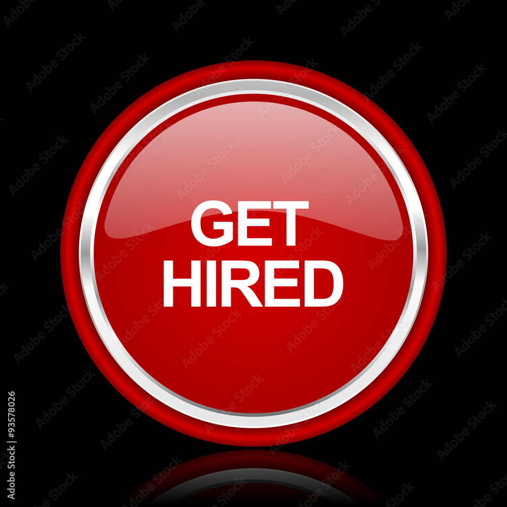 get higreen red glossy cirle web icon on black bacground get higreen red glossy cirle web icon on black bacground