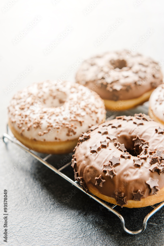 Chocolate donuts