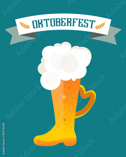 Beer bottle sign vector icons set