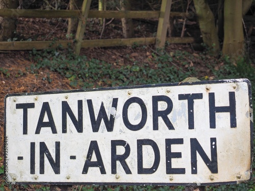 Tanworth in Arden sign photo