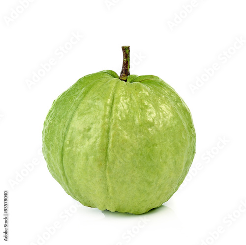 guava fruit isolated on white background