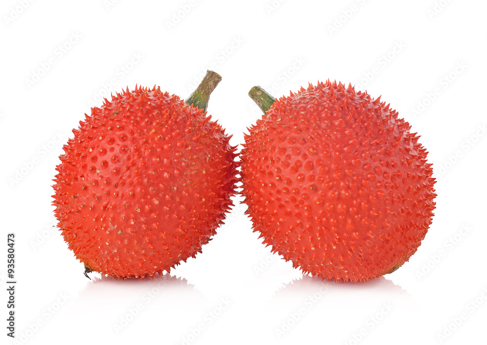 Gac fruit, Baby Jackfruit, Spiny Bitter Gourd, Sweet Grourd or C Gac fruit, Baby Jackfruit, Spiny Bitter Gourd, Sweet Grourd or C