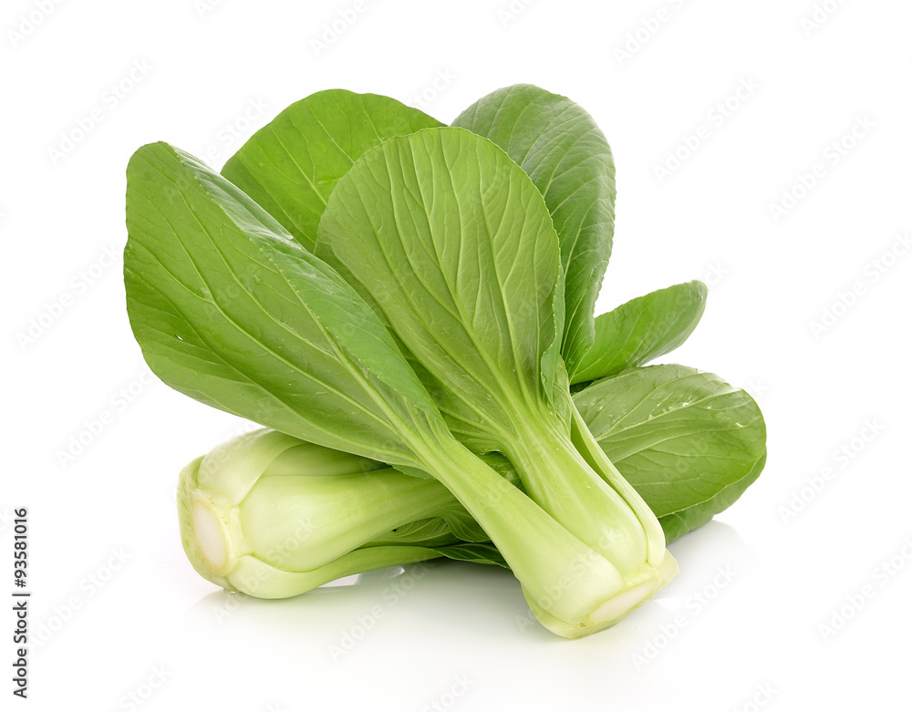 Bok choy (chinese cabbage) isolated on white Bok choy (chinese cabbage) isolated on white