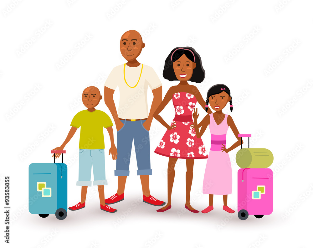 African american family summer vacation travel African american family summer vacation travel