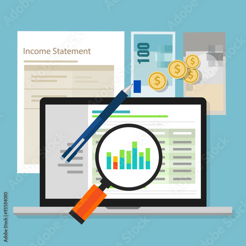 income statement accounting software money calculator