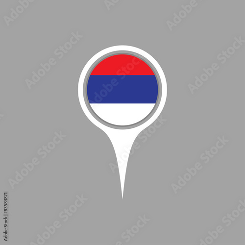serbia flag,pin Free Download serbia flag,pin - GFXLoad