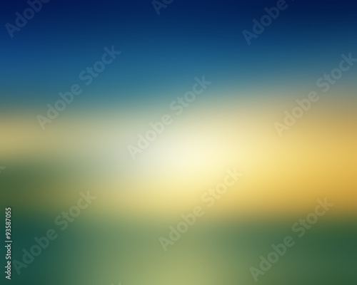 Abstract gradient background with blue and green colors photo