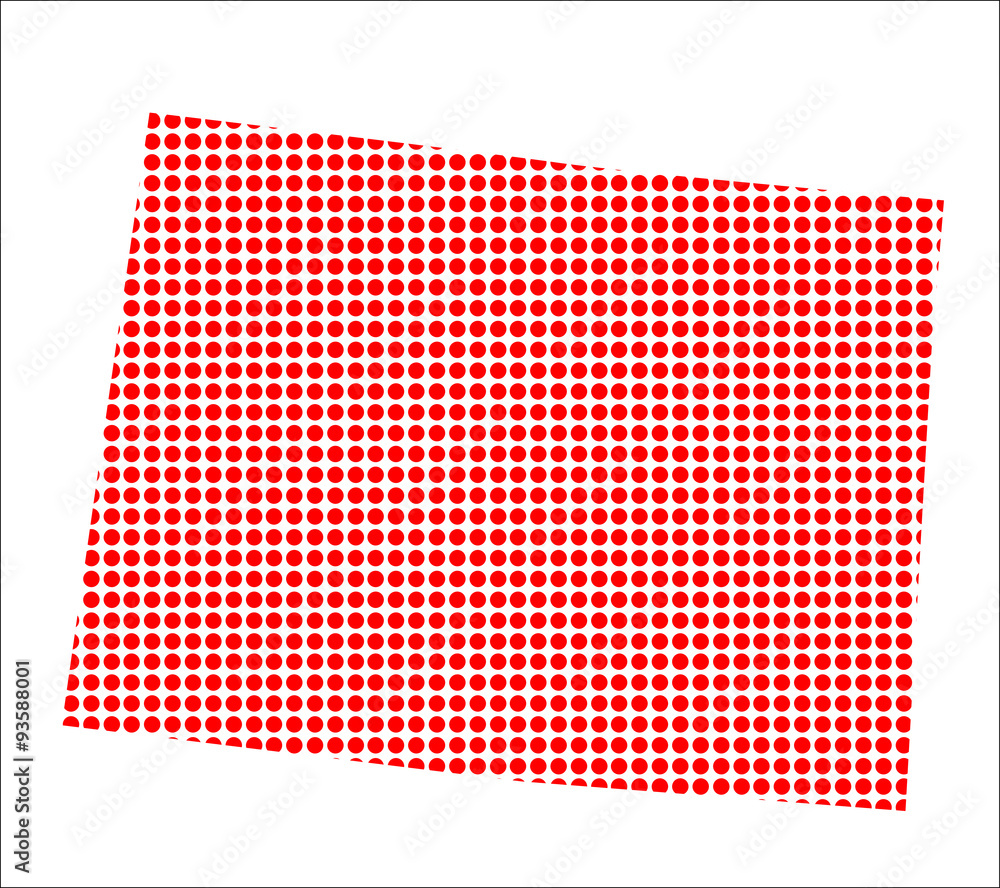Red Dot Map of Colorado