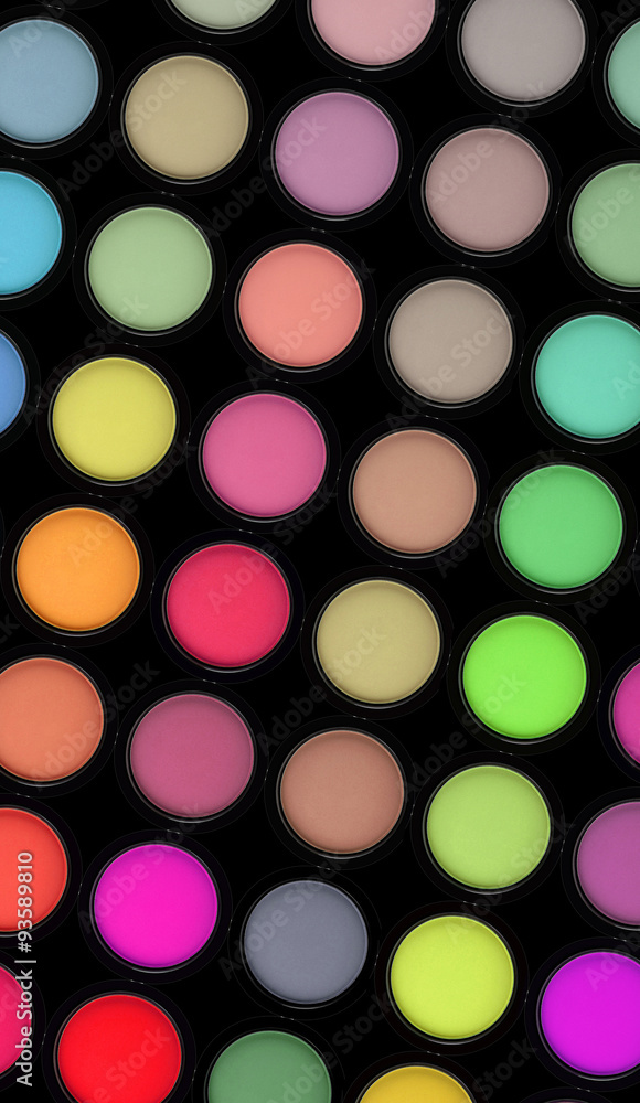 colorful eyeshadows such as fashion background colorful eyeshadows such as fashion background