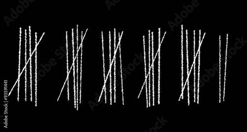 Blackboard Tally Marks