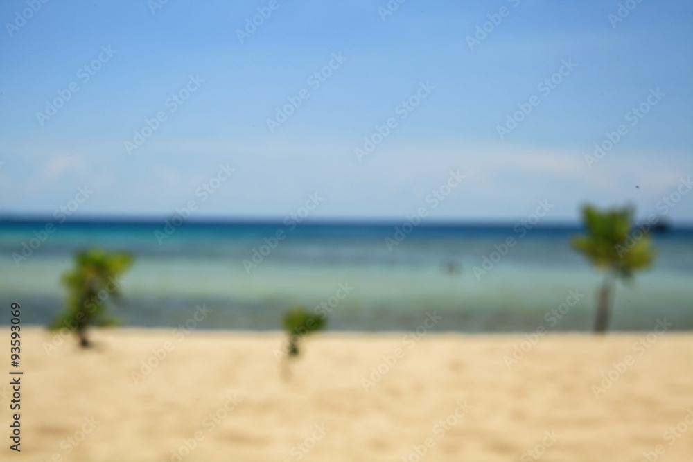 Blur background photo of tropical beach Blur background photo of tropical beach