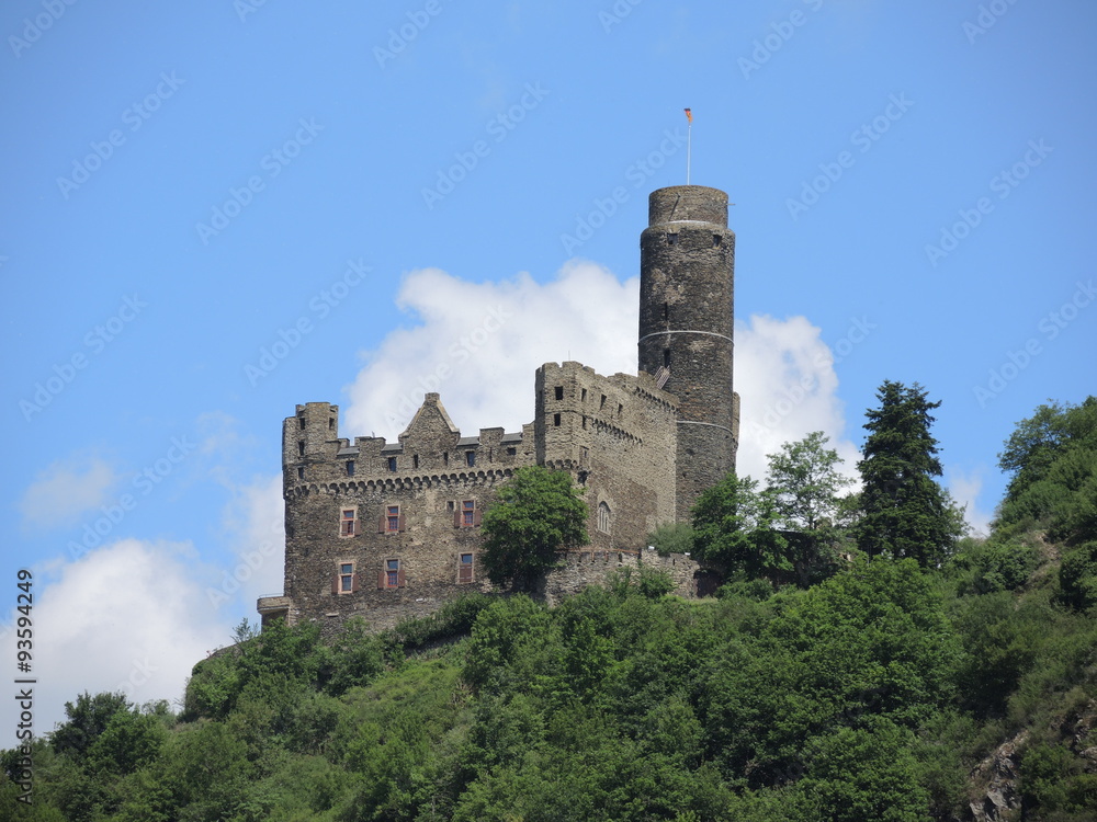 Burg Maus im Mittelrheintal