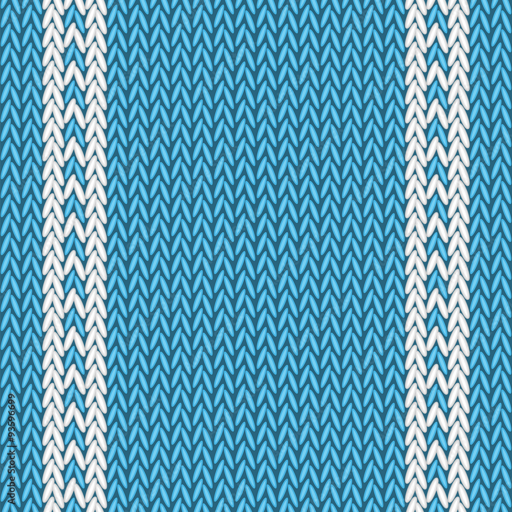 Seamless knitted pattern Seamless knitted pattern