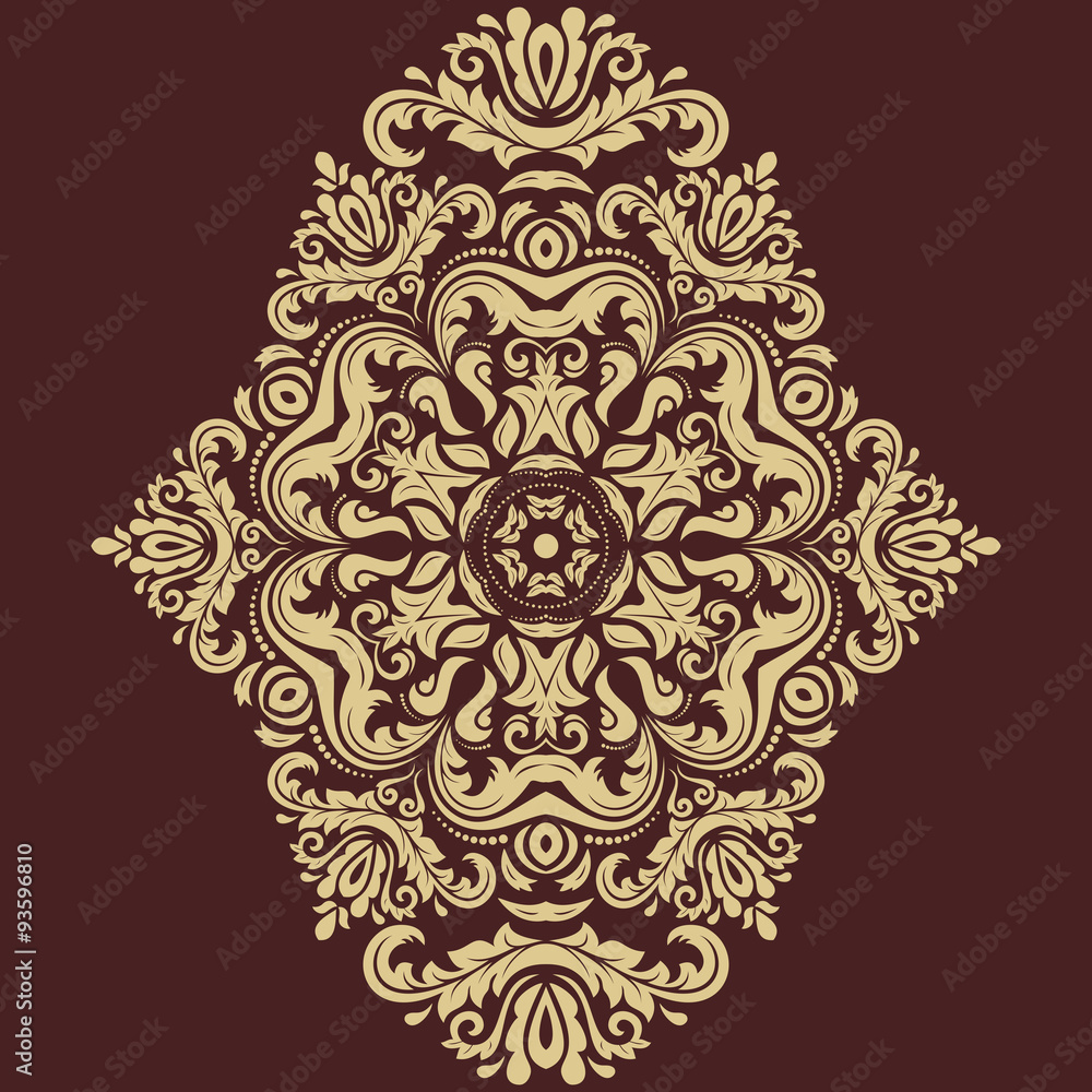Oriental Abstract Vector Pattern Oriental Abstract Vector Pattern