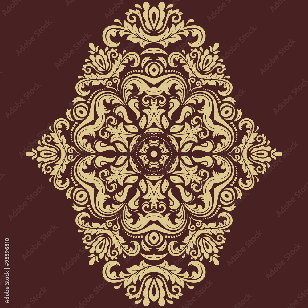 Oriental Abstract Vector Pattern