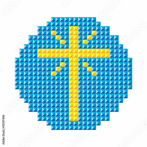 Cross pixels