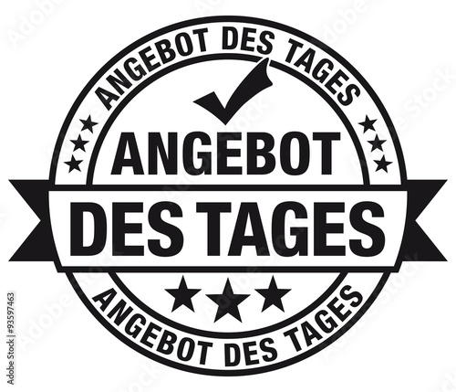 Angebot des Tages - Stempel