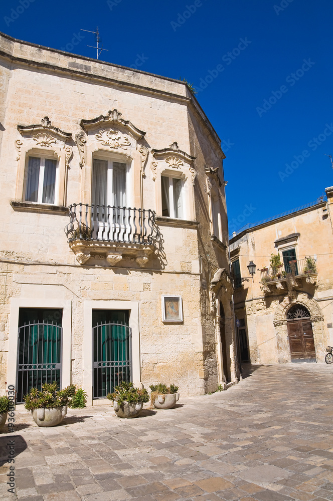 Maresca Palace. Lecce. Puglia. Italy.