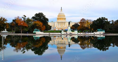 Fotografie The United States Capitol building in Washington DC, USA