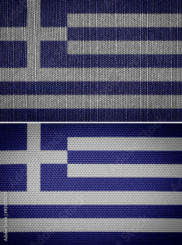 Greek fabric flags, Background #93600628