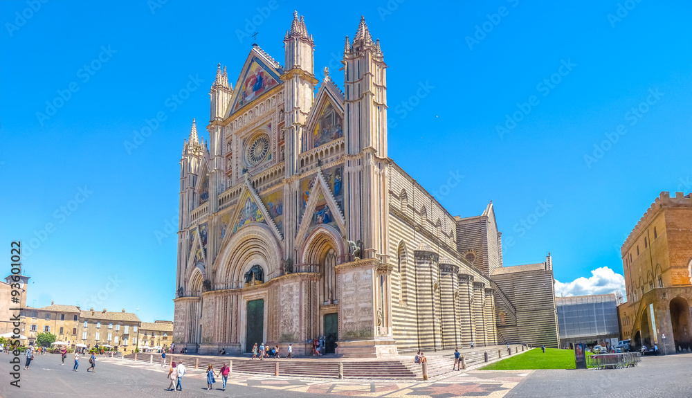 Cathedral of Orvieto (Duomo di Orvieto), Umbria, Italy Cathedral of Orvieto (Duomo di Orvieto), Umbria, Italy