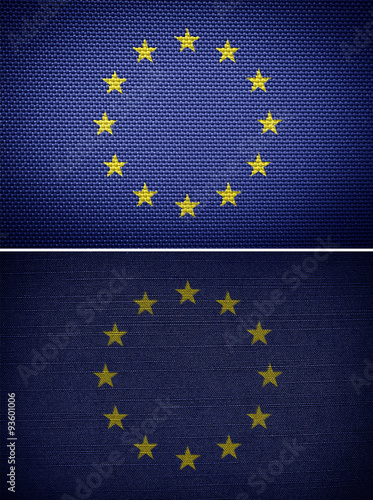 fabric flags of the European Union #93601006