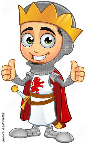 St. George Boy King Character