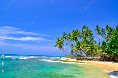 Beautiful beach landscape © surangaw