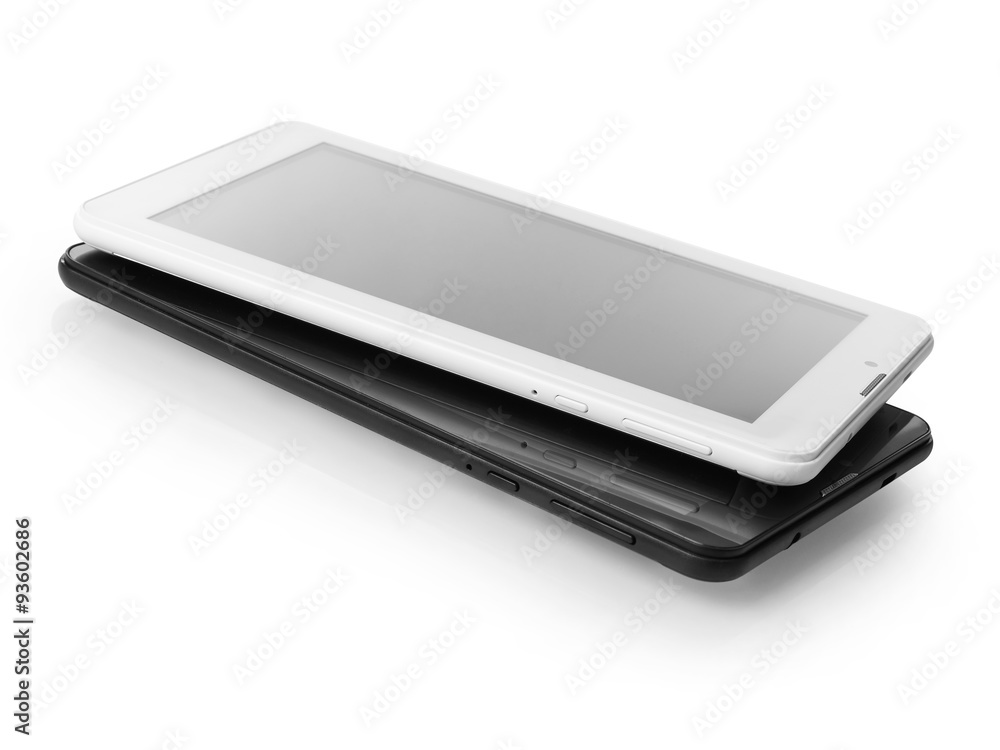 Black and white digital tablets Black and white digital tablets
