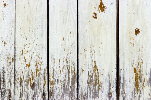 The white wood texture with natural patterns background © madredus