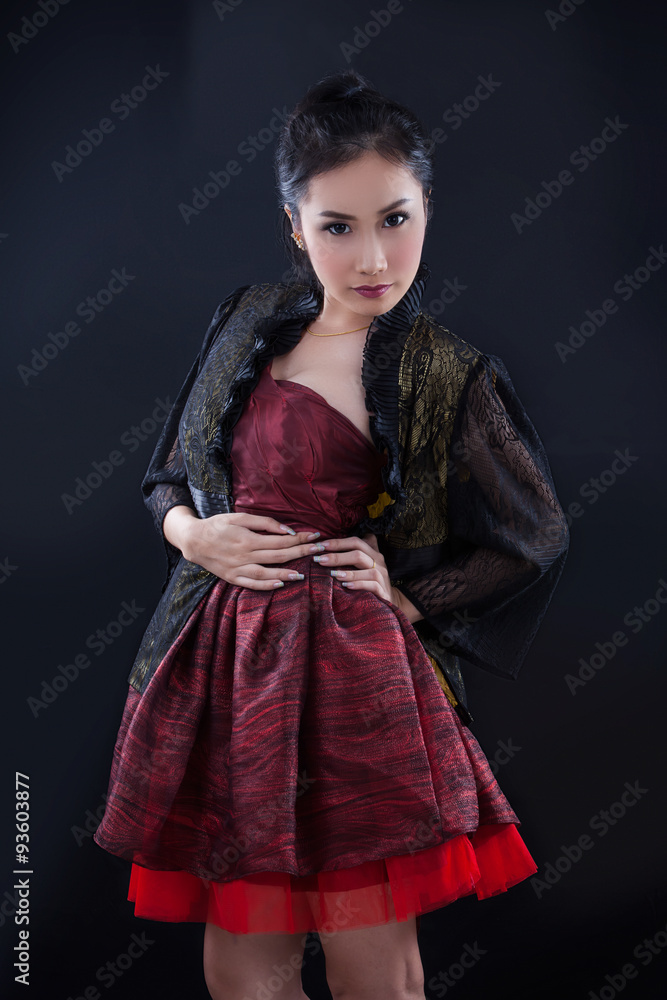 Portrait of beautiful Asian girl Portrait of beautiful Asian girl