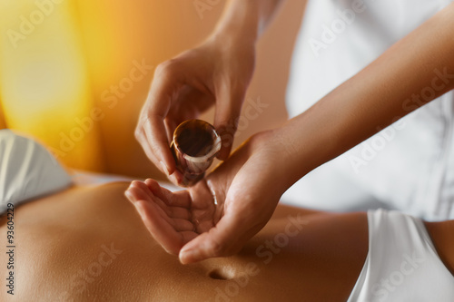 Fotografie Aromatherapy oil massage