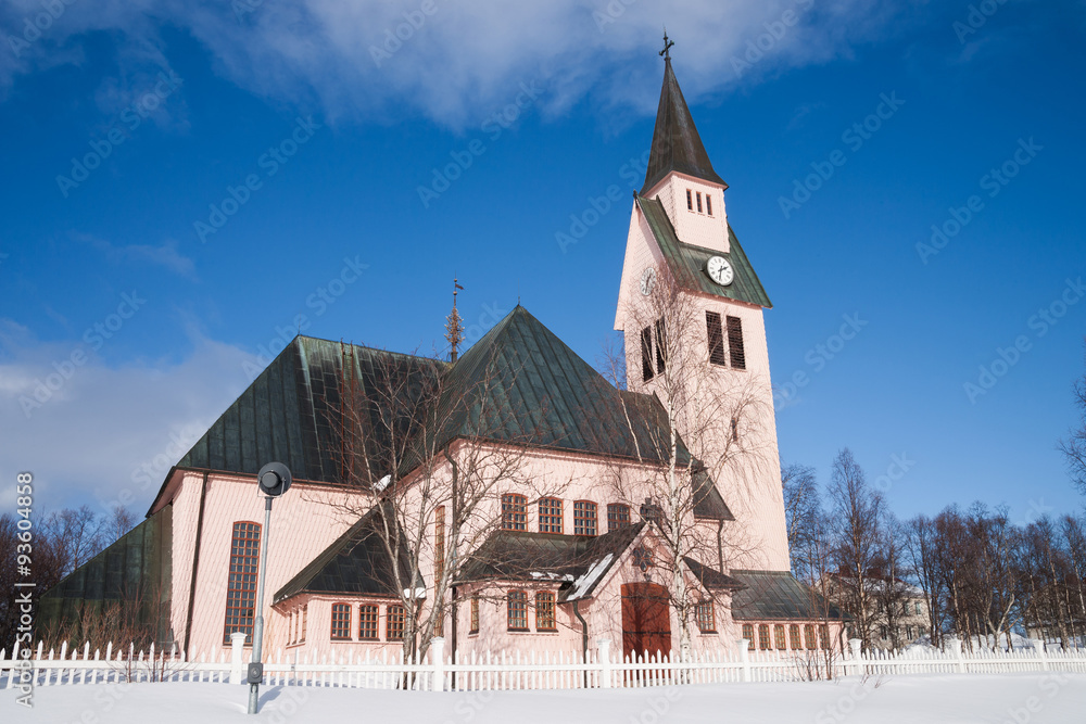 Kirche in Arjeplog in Schweden