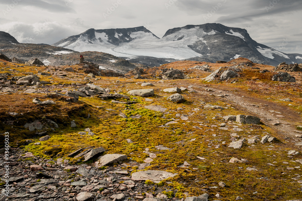 Hochgebirge in Norwegen
