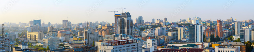 Panorama of Kyiv, Ukraine