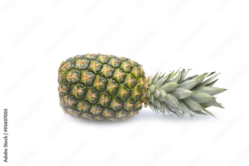 Pineapple on white background