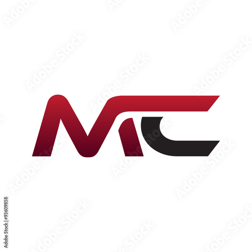 Modern Initial Logo MC