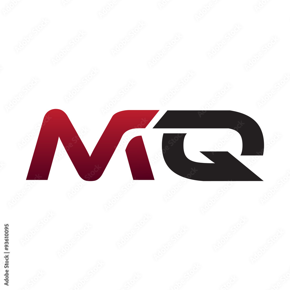 Modern Initial Logo MQ Modern Initial Logo MQ
