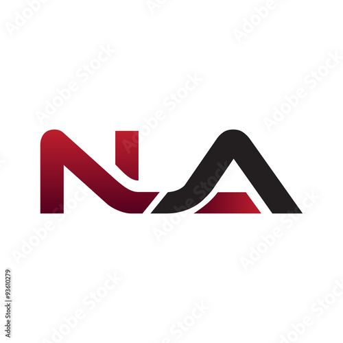 Modern Initial Logo NA