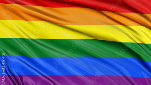 Obraz na plátně Rainbow Gay Pride Flag