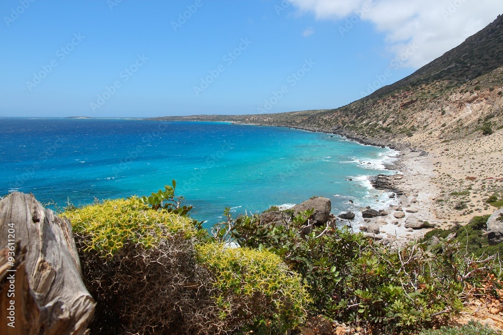 Obraz premium Crete coastline - Elafonisi