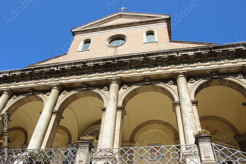 Rome,Italy,Via Merulana,church.