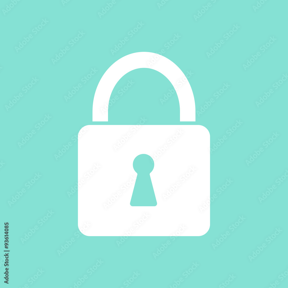 Lock icon. Lock icon.