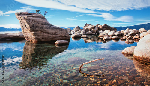 Bonsai rock in lake tahoe