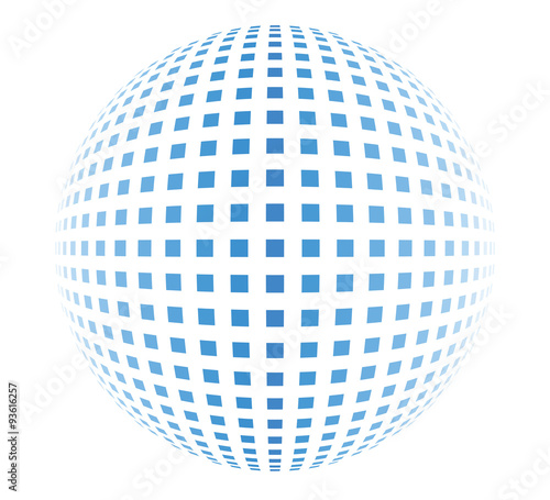 Abstraktes Kugel Symbol