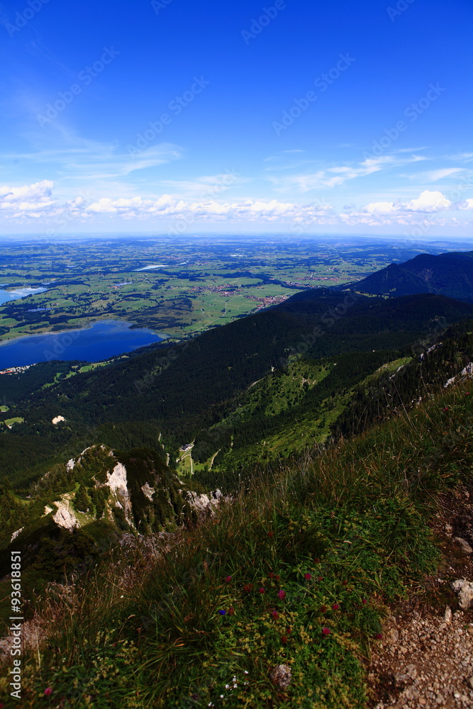Naklejka premium Blick Richtung Jagtberg