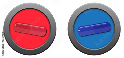 Red Pill Blue Pill Icons