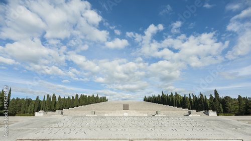 Canvas Print The military shrine of Redipuglia, Italy
