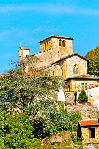 église de village rhône photo